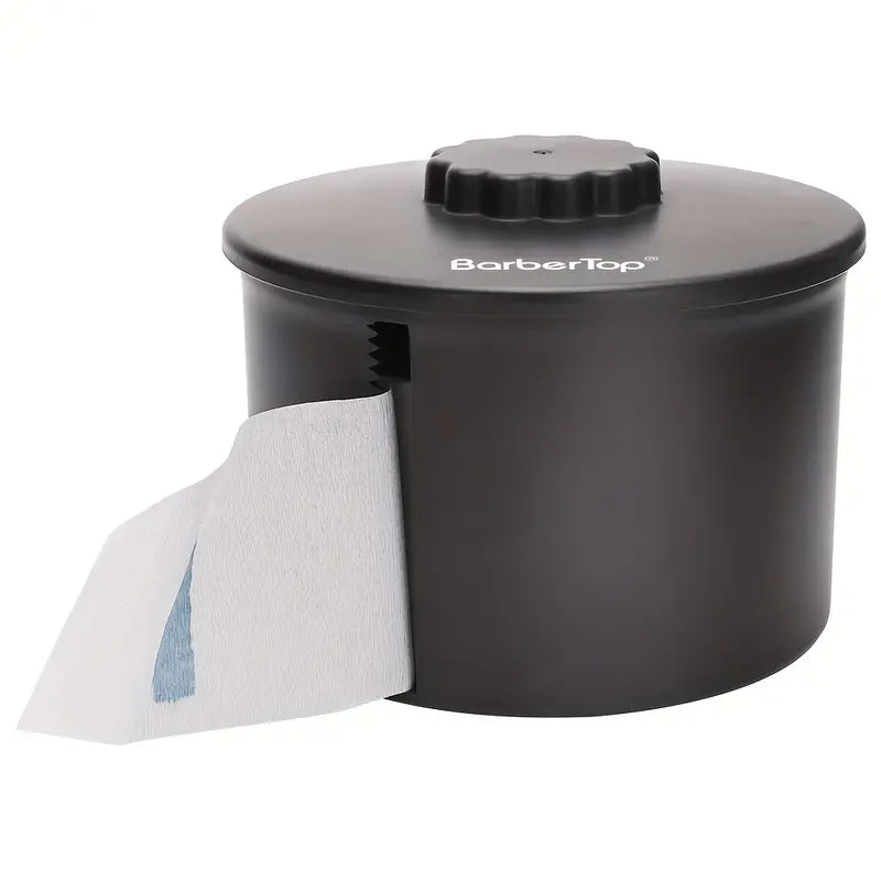 Barber neck paper dispenser